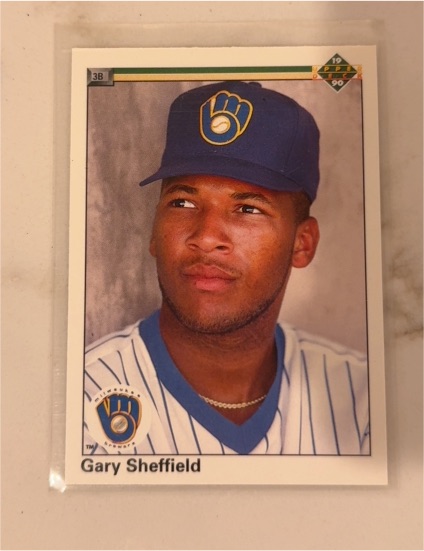 1990 Upper Deck #157 Gary Sheffield — front