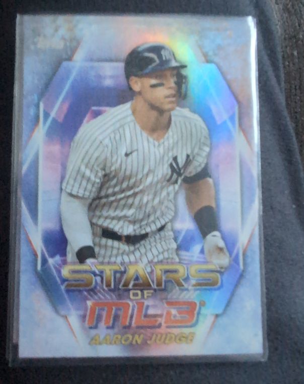 2023 Topps Series 1 Stars of MLB Chrome #SMLBC-13 Aaron Judge — front