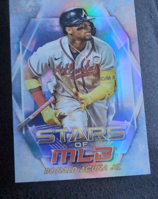 2023 Topps Series 1 Stars of MLB #SMLB-3 Ronald Acuña Jr. — front