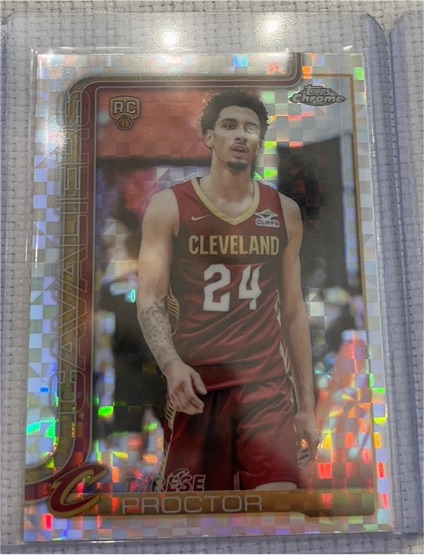 2025-26 Topps Chrome #300 Tyrese Proctor — front