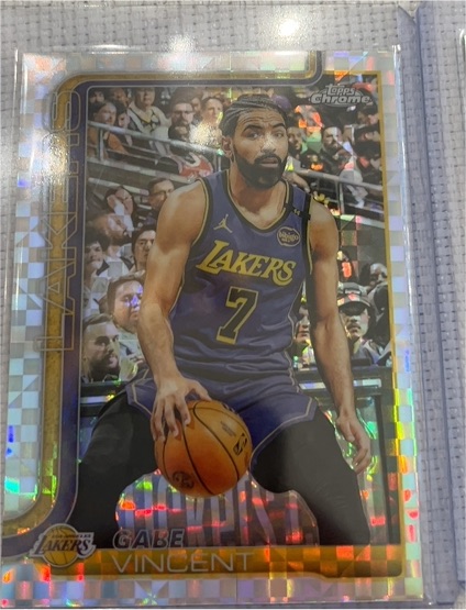 2025-26 Topps Chrome #119 Gabe Vincent — front