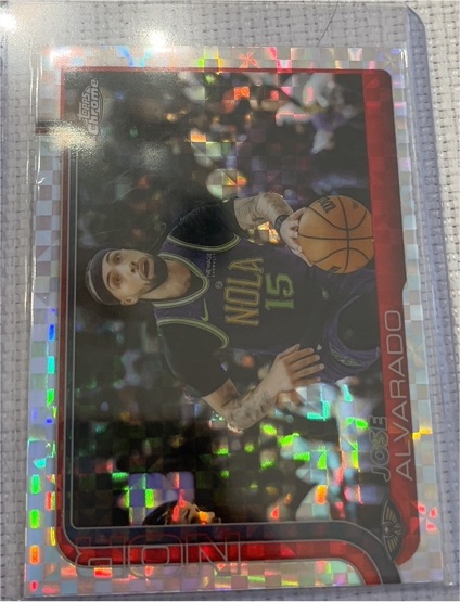 2025-26 Topps Chrome #144 Jose Alvarado — front