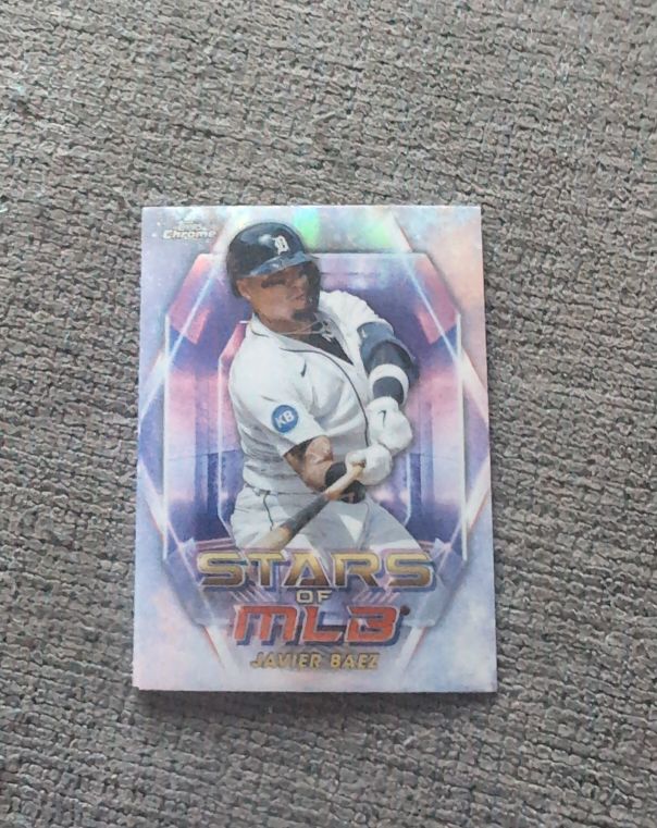 2023 Topps Stars of the MLB Chrome #SMLBC-5 Javier Baez — front