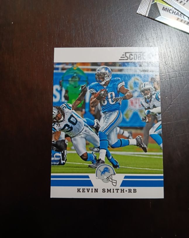 2012 Score #55 Kevin Smith — front