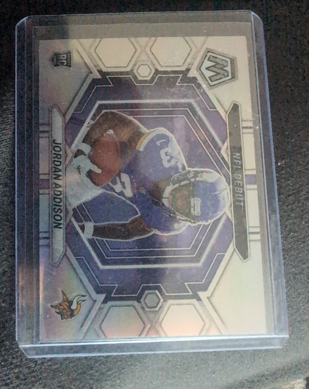 2023 Panini Mosaic NFL Debut #ND-14 Jordan Addison — front