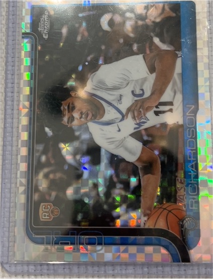 2025-26 Topps Chrome #275 Jase Richardson — front