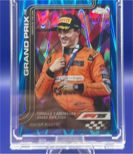 2025 Topps Chrome Formula 1 #138 Oscar Piastri — front