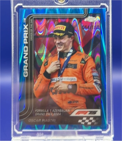 2025 Topps Chrome Formula 1 #138 Oscar Piastri — front