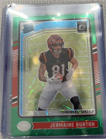 2024 Panini Donruss Optic #251 Jermaine Burton — front