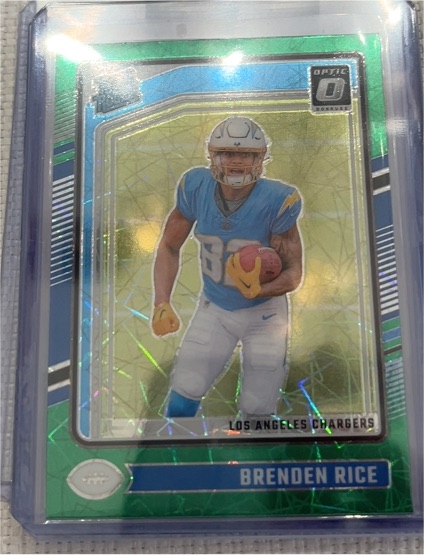 2024 Donruss Optic #213 Brenden Rice — front