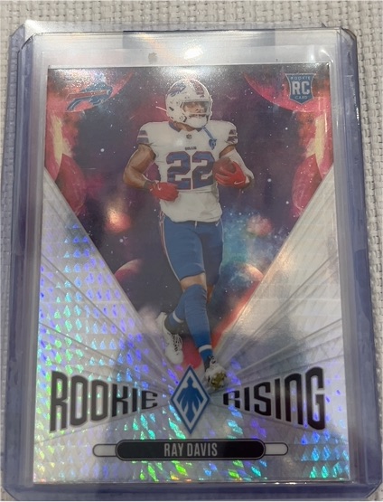 2024 Panini Phoenix #RR-RDS Ray Davis Rookie Rising Hyper — front