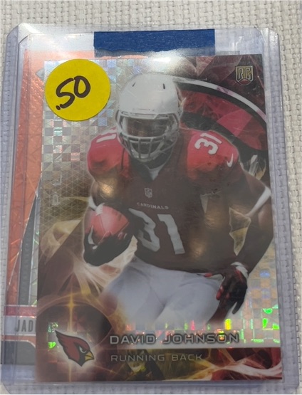 2015 Topps Platinum #130 David Johnson — front
