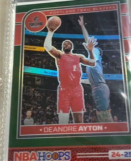2024 NBA Hoops #24 Deandre Ayton — front