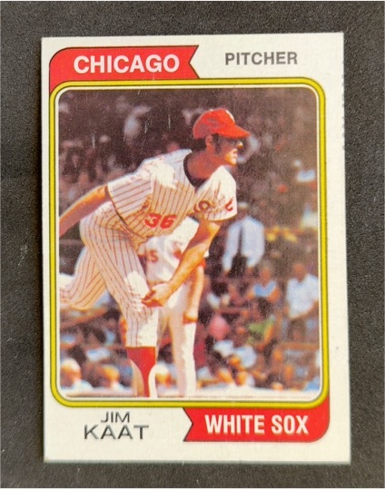 1974 Topps #440 Jim Kaat — front