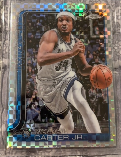 2025-26 Topps Chrome #113 Wendell Carter Jr. — front