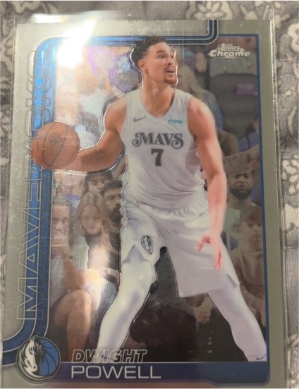 2025-26 Topps Chrome #223 Dwight Powell — front