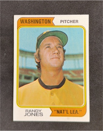 1974 Topps #173 Randy Jones — front