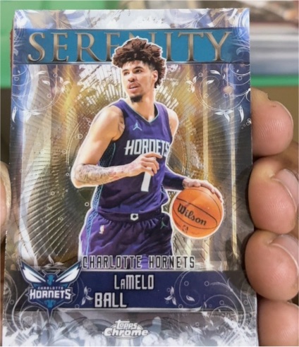 2025-26 Topps Chrome Serenity #SY-8 LaMelo Ball — front