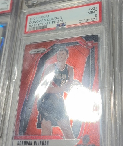 2024 Panini Prizm #221 Donovan Clingan — front