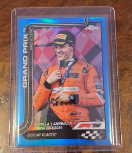 2025 Topps Chrome Formula 1 #138 Oscar Piastri — front