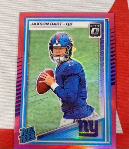 2025 Donruss Optic #400 Jaxson Dart — front