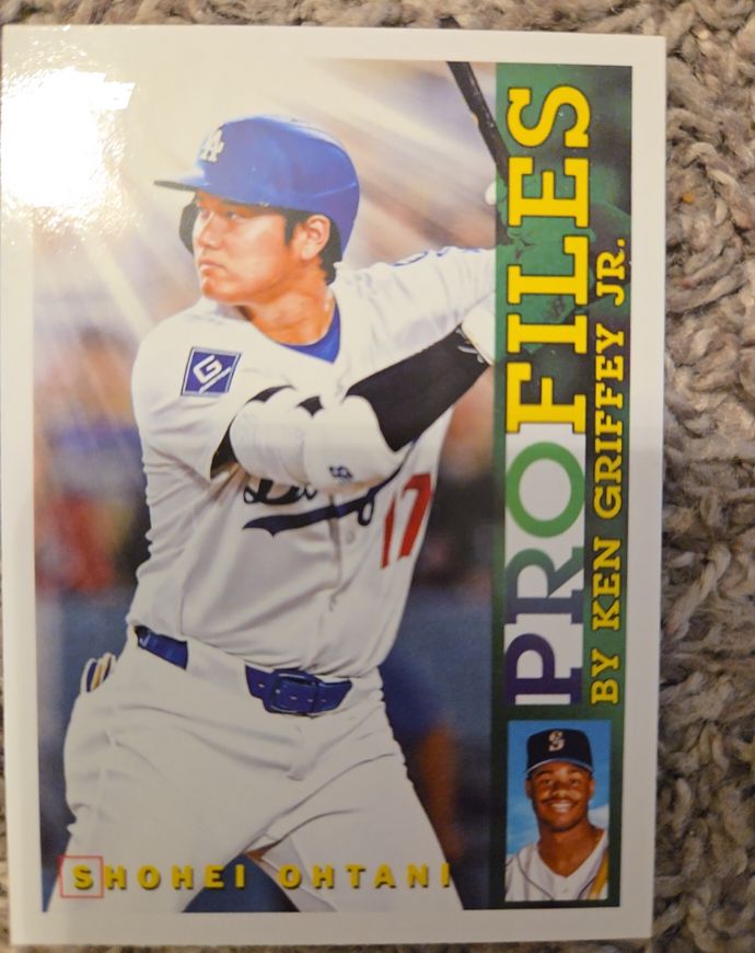 2026 Topps Profiles by Ken Griffey Jr #TP-1 Shohei Ohtani — front