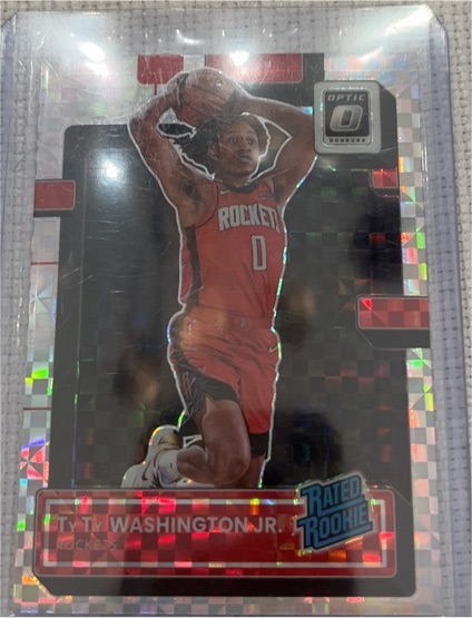 2022-23 Panini Donruss Optic #231 TyTy Washington Jr. — front