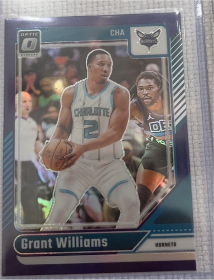 2024-25 Donruss Optic #77 Grant Williams — front