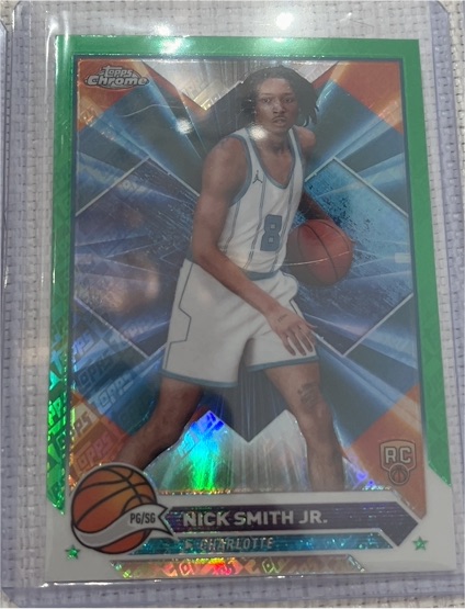 2023-24 Topps Chrome #86 Nick Smith Jr. — front