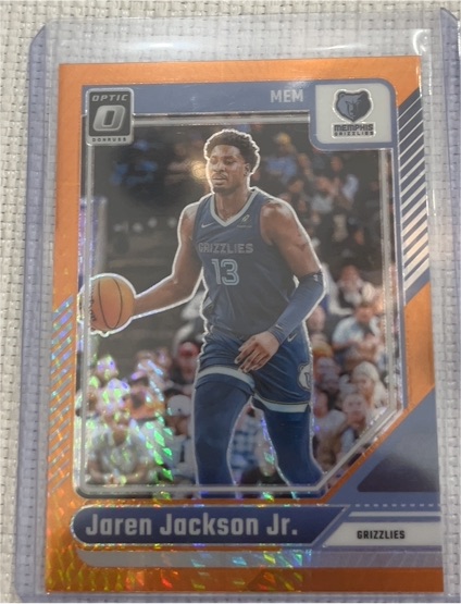 2024-25 Panini Donruss Optic #205 Jaren Jackson Jr. — front