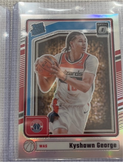 2024-25 Panini Donruss Optic #299 Kyshawn George — front
