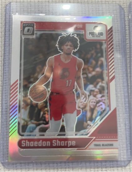 2024-25 Panini Donruss Optic #175 Shaedon Sharpe — front