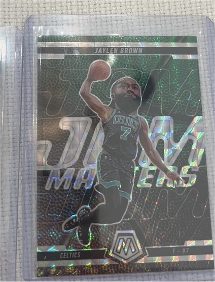2024-25 Panini Mosaic #19 Jaylen Brown Jam Masters — front