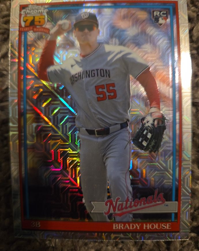 2026 Topps Series 1 Silver Pack Mojo #91C-15 Brady House — front