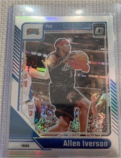 2024-25 Panini Donruss Optic #237 Allen Iverson — front