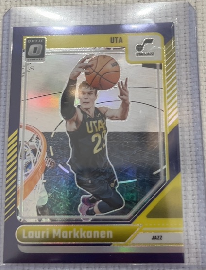 2024-25 Panini Donruss Optic #73 Lauri Markkanen — front
