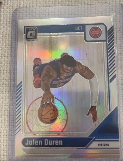 2024-25 Panini Donruss Optic #89 Jalen Duren — front