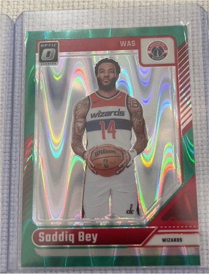 2024-25 Donruss Optic #57 Saddiq Bey — front