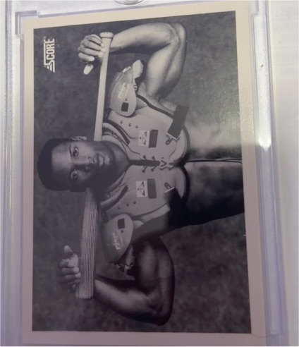 1990 Score #697 Bo Jackson — front