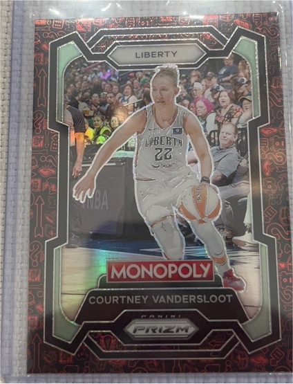 2024 Panini Prizm Monopoly WNBA #53 Courtney Vandersloot — front