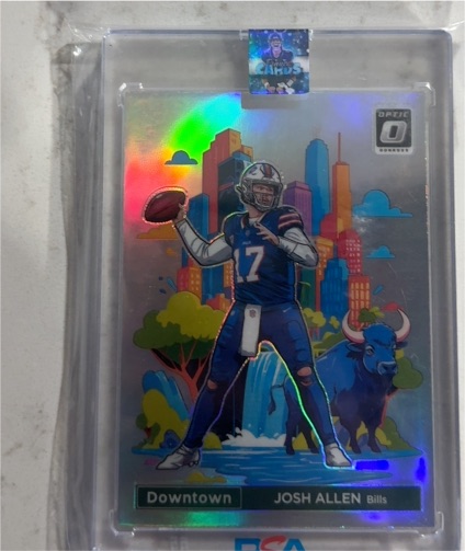 2024 Panini Donruss Optic #2 Josh Allen Downtown — front