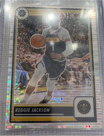 2023-24 Panini NBA Hoops Premium Stock #54 Reggie Jackson — front