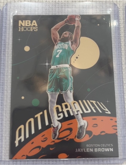 2024-25 Panini NBA Hoops #16 Jaylen Brown Anti Gravity — front
