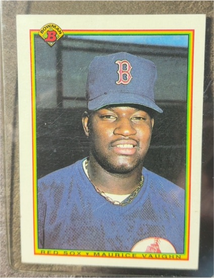 1990 Bowman #275 Mo Vaughn — front