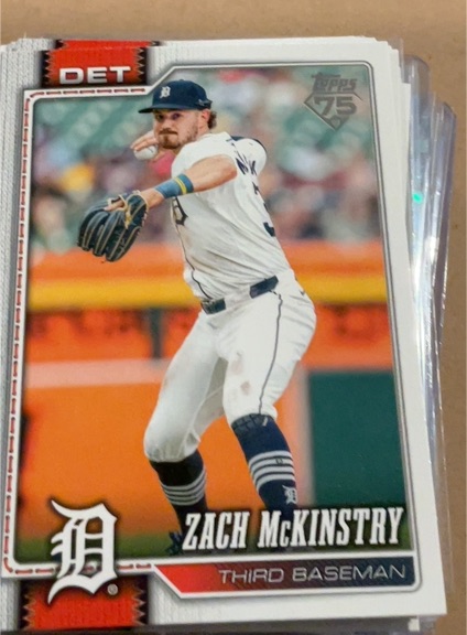2026 Topps Series 1 #23 Zach McKinstry — front