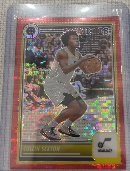 2023-24 Panini NBA Hoops Premium Stock #131 Collin Sexton — front