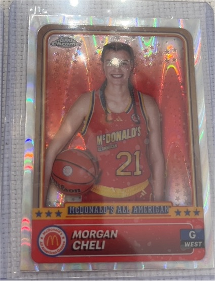 2024 Topps Chrome McDonald's All American #66 Morgan Cheli — front