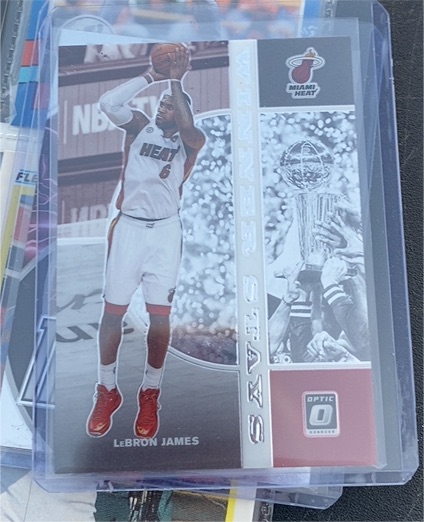 2019-20 Panini Donruss Optic Winner Stays #20 LeBron James — front