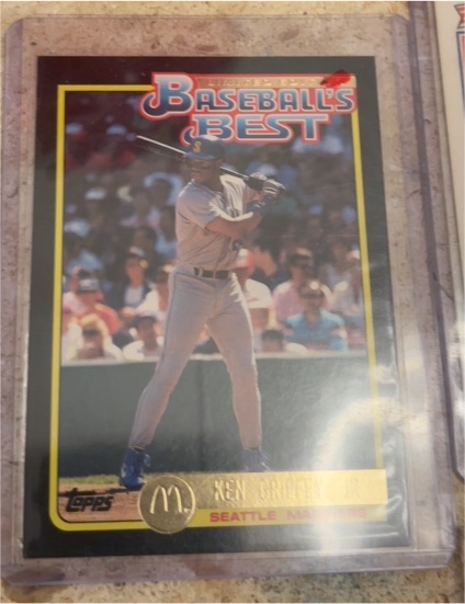 1992 Topps McDonald's Baseball's Best #8 Ken Griffey Jr. — front