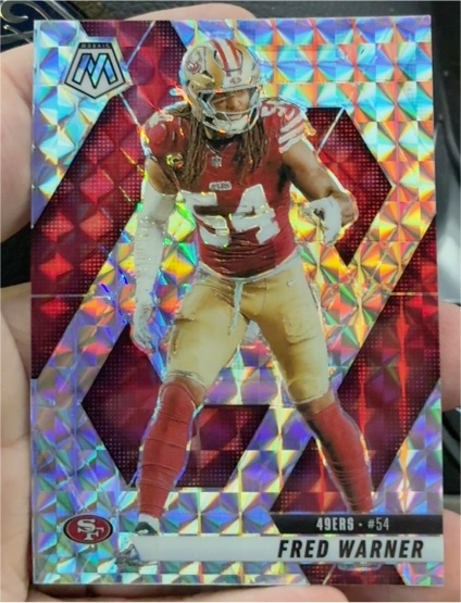2025 Panini Mosaic #165 Fred Warner — front